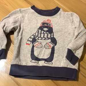 Penguin sweatshirt carters 2T